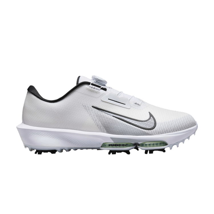 Nike Infinity Tour BOA 2 Golf Wide 'White Pure Platinum Green' — White/Vapor Green/Pure Platinum/Black