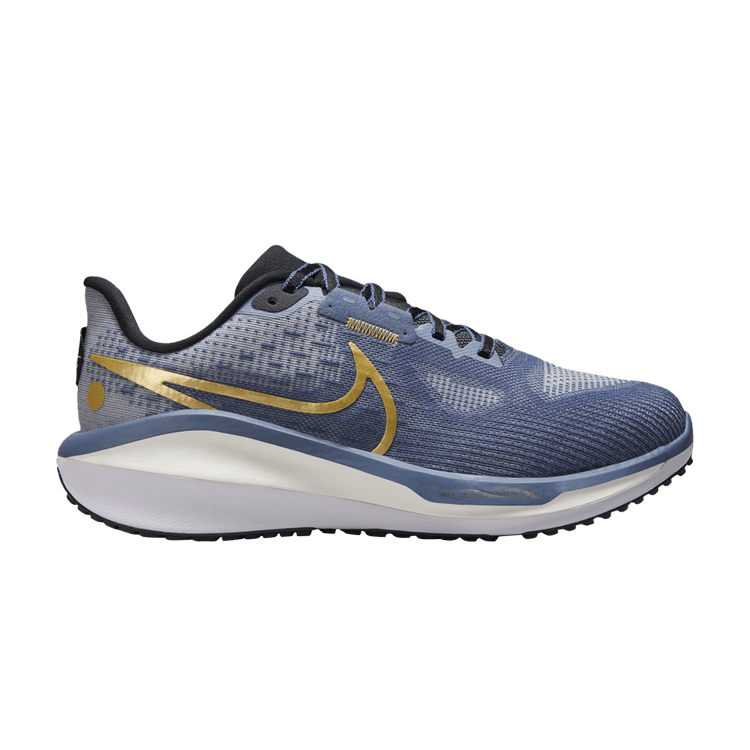 Nike Wmns Vomero 17 Wide 'Diffused Blue Metallic Gold' — Diffused Blue/Ashen Slate/White/Metallic Gold