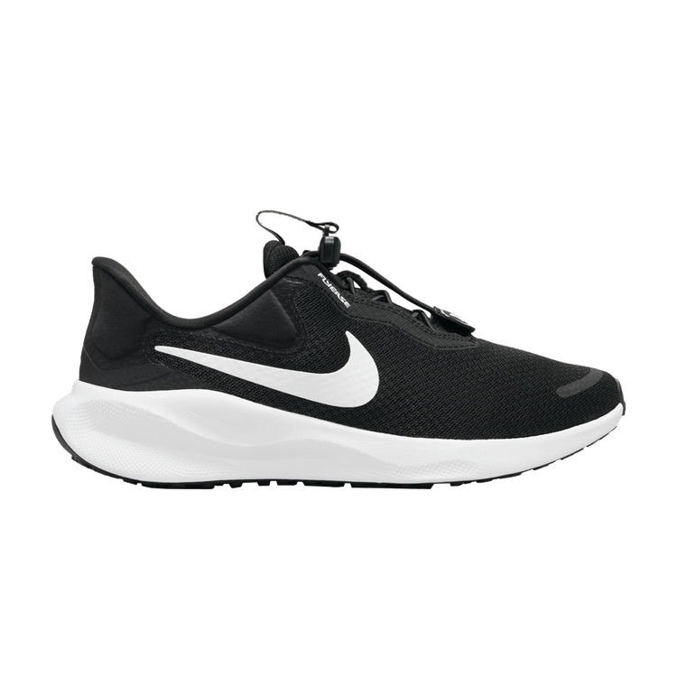 Nike Wmns Revolution 7 EasyOn 'Black White' — Black/White