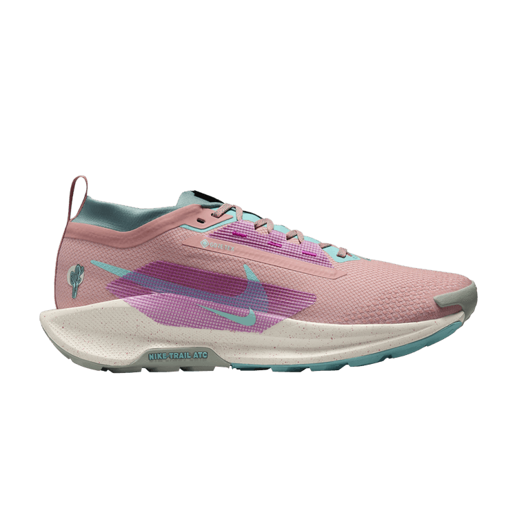 Nike Pegasus Trail 5 GORE-TEX 'Red Stardust Green Frost' — Red Stardust/Bicoastal/Vivid Grape/Green Frost