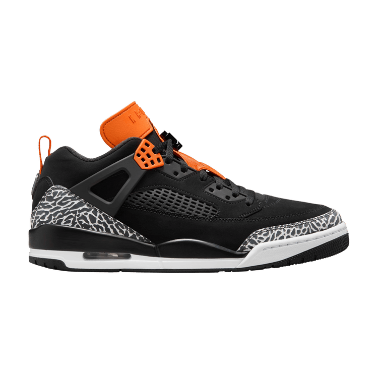 Air Jordan Spizike Low 'Halloween' — Black/Starfish/White/Black