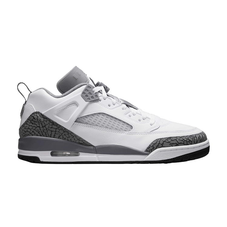 Air Jordan Spizike Low 'White Cool Grey' — White/Anthracite/Wolf Grey/Cool Grey