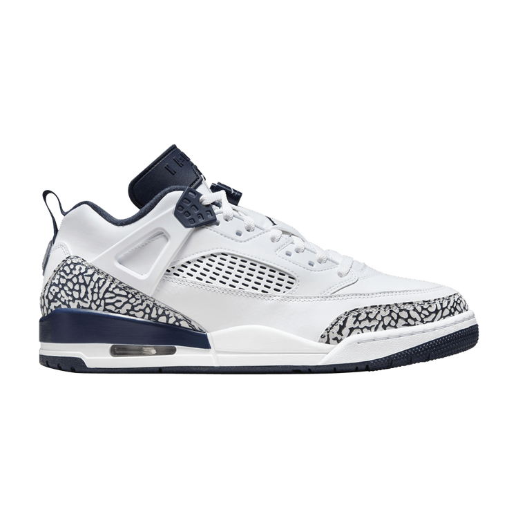 Air Jordan Spizike Low 'Obsidian' — White/Obsidian/Pure Platinum