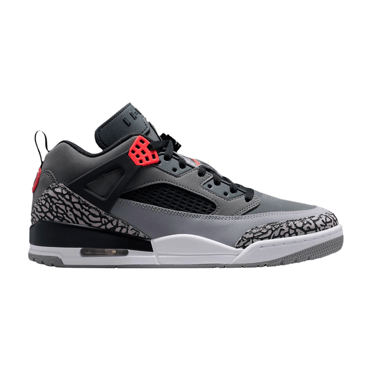 Air Jordan Spizike Low 'Infrared' — Dark Grey/Black-Cement Grey-Infrare