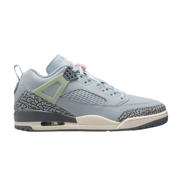 Air Jordan Spizike Low 'Aura' — Aura/Wolf Grey-Cool Grey-Iced Carmine