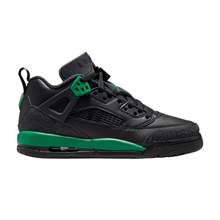 Air Jordan Spizike Low GS 'Black Pine Green' — Black/Anthracite/Pine Green