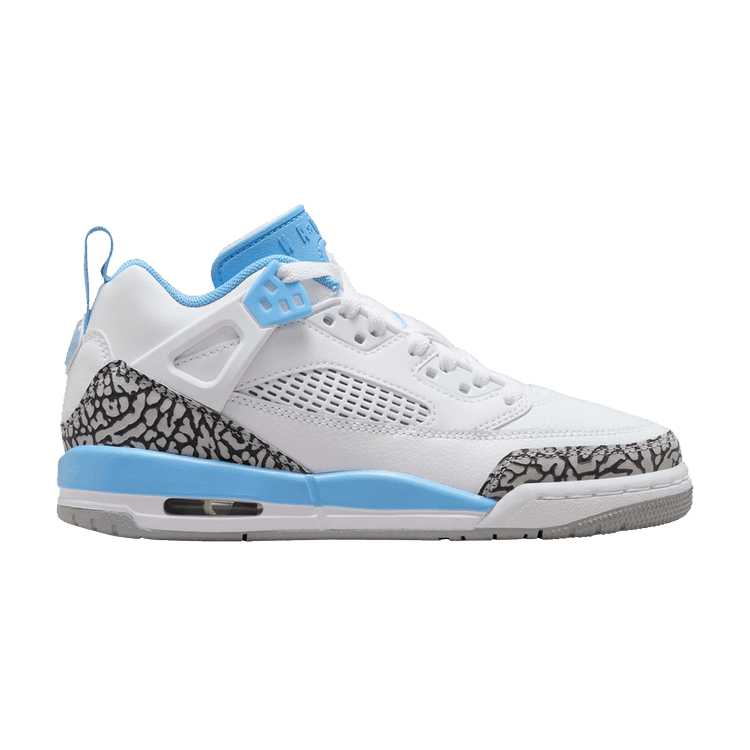 Air Jordan Spizike Low GS 'UNC' — White/University Blue/Wolf Grey/Anthracite