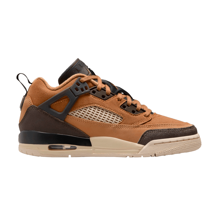 Air Jordan Spizike Low GS 'Flax' — Flax/Baroque Brown/Black/Sanddrift/Vintage Coral