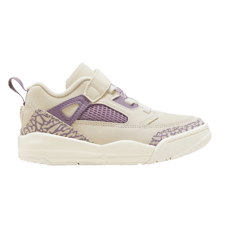 Air Jordan Spizike Low PS 'Let’s Play!' — Legend Light Brown/Violet Dust/Sail/Crimson Tint