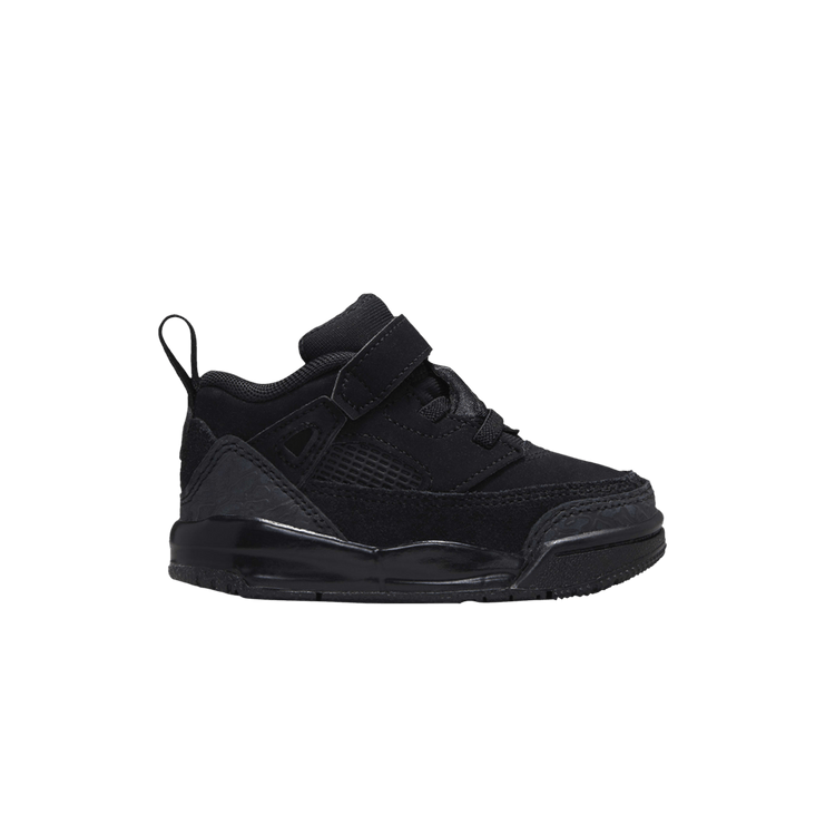 Air Jordan Spizike Low TD 'Black Cat' — Black/Anthracite/Black