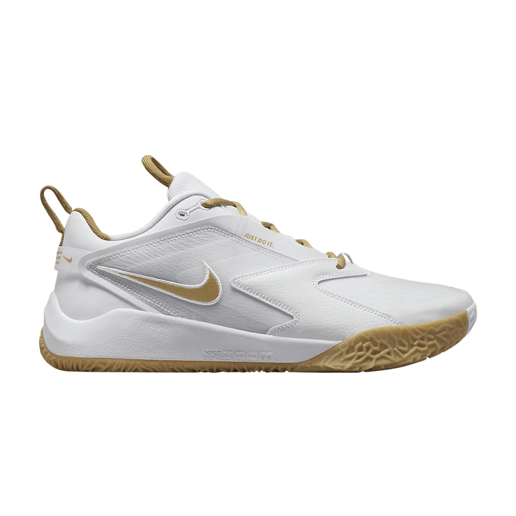 Nike Air Zoom Hyperace 3 'White Metallic Gold Gum' — White/Photon Dust/Metallic Gold
