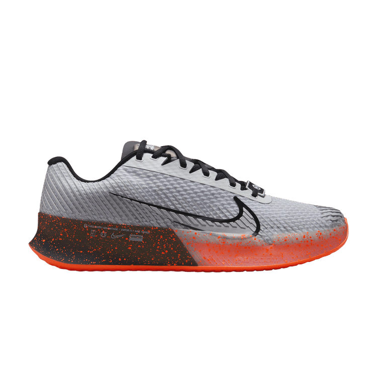 NikeCourt Air Zoom Vapor 11 Premium HC 'NYC Tournament Pack' — Pure Platinum/Black/Hyper Crimson/Metallic Silver