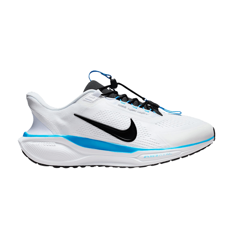 Nike Pegasus EasyOn 'White Blue Hero' — White/Black/Blue Hero/Metallic Silver