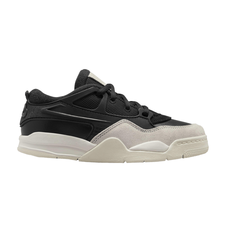 Air Jordan 4 RM PS 'Black Light Bone' — Black/Light Bone/Dark Grey