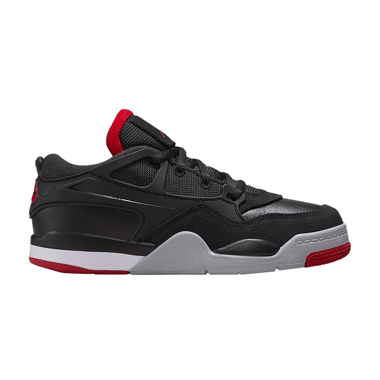 Air Jordan 4 RM PS 'Bred' — Black/Wolf Grey/White/Varsity Red