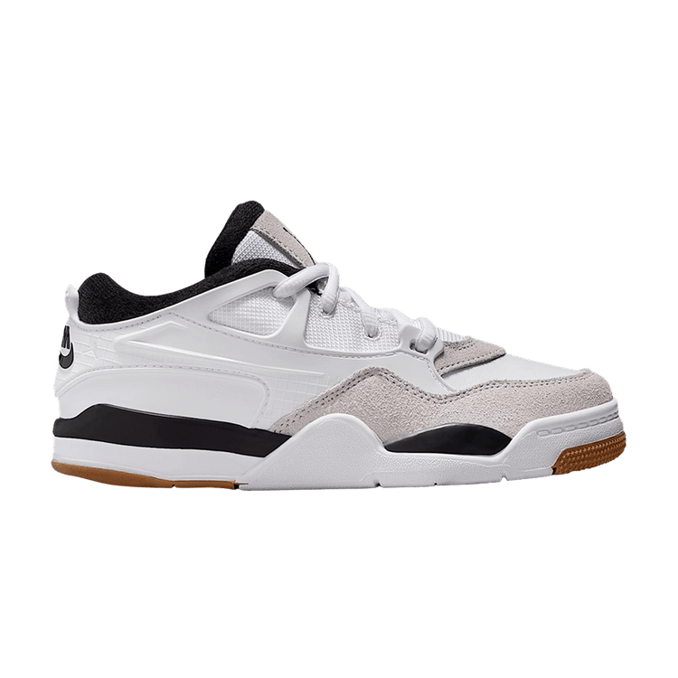Air Jordan 4 RM PS 'Military Black' — White/Neutral Grey/Gum Medium Brown/Black