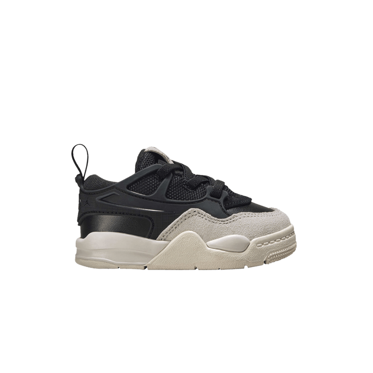 Air Jordan 4 RM TD 'Black Light Bone' — Black/Light Bone/Dark Grey