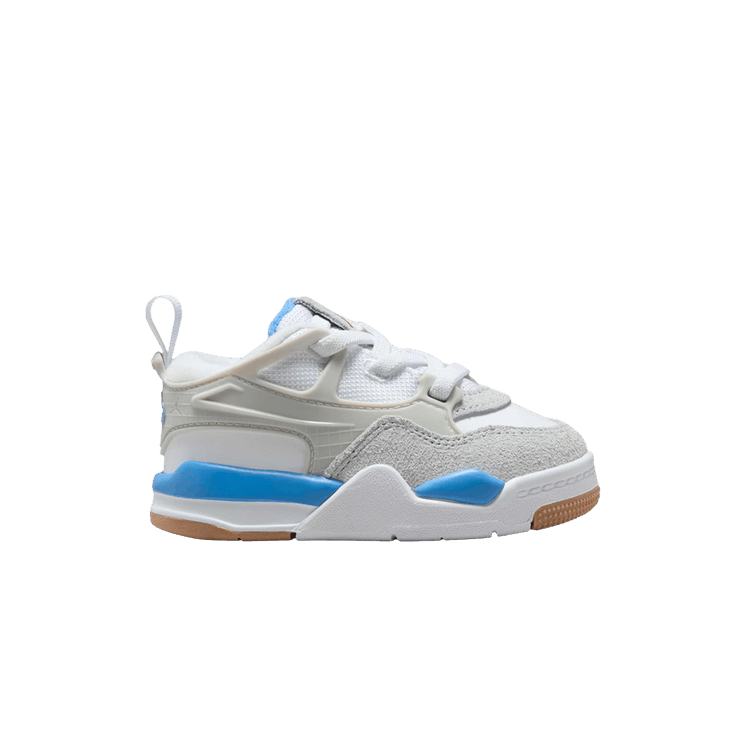 Air Jordan 4 RM TD 'University Blue' — White/White/Neutral Grey