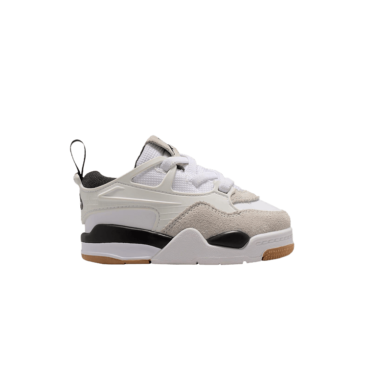 Air Jordan 4 RM TD 'Military Black' — White/Neutral Grey/Gum Medium Brown/Black