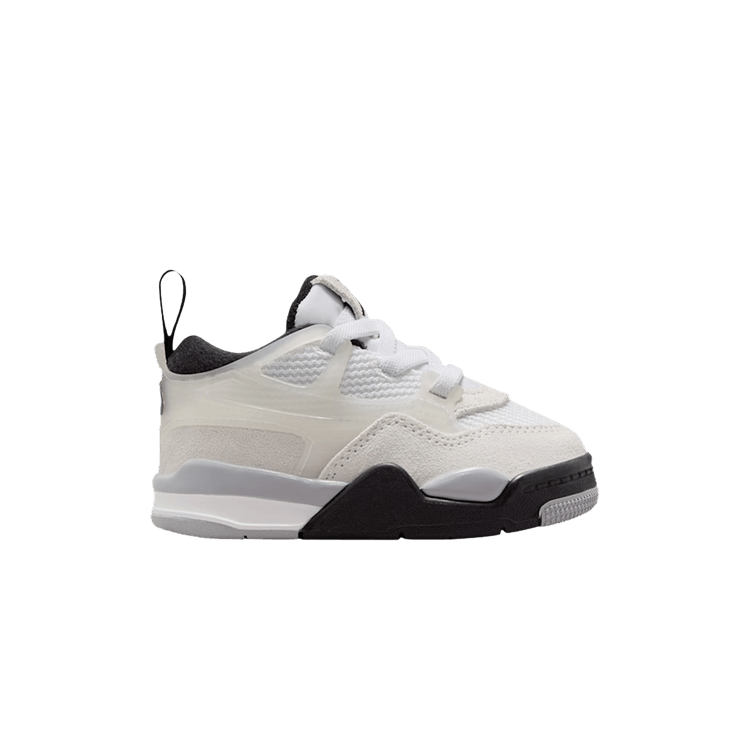 Air Jordan 4 RM TD 'White Light Smoke' — White/Infrared 23/Light Smoke Grey/Black