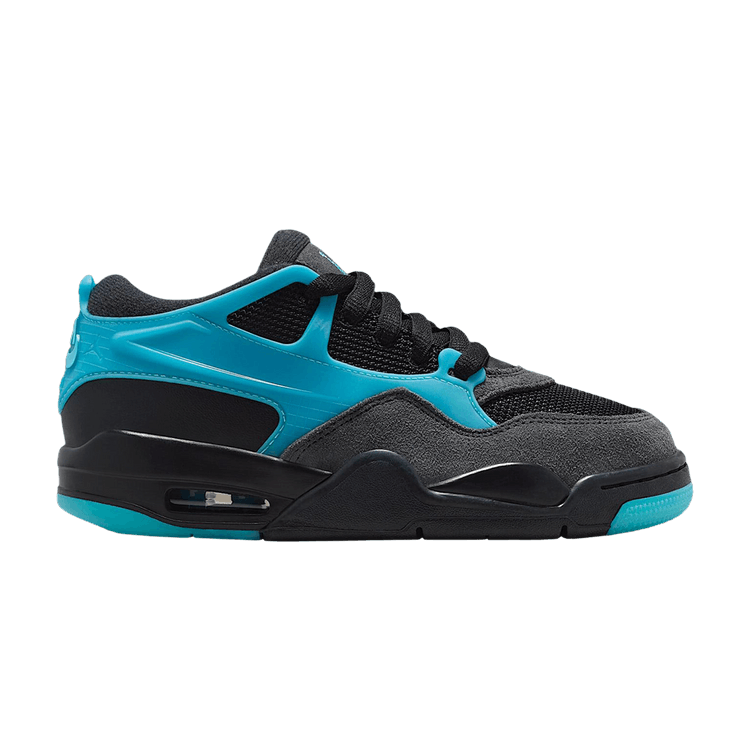 Air Jordan 4 RM GS 'Black/Anthracite/Gamma Blue' — Black/Anthracite/Gamma Blue