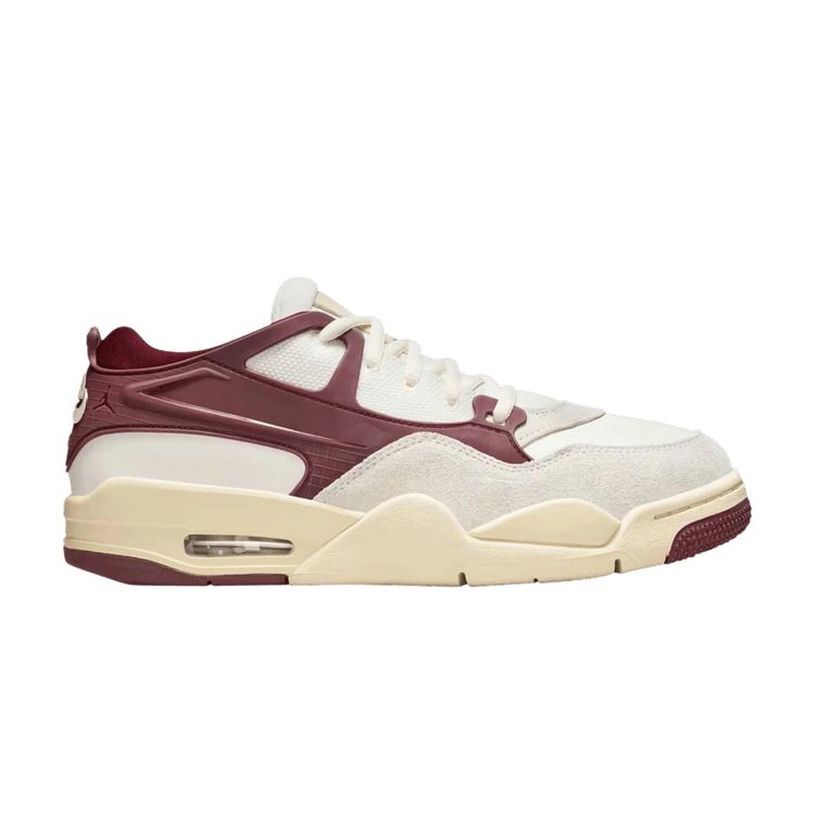 Wmns Air Jordan 4 RM 'Sail Dark Team Red Coconut Milk' — Sail/Dark Team Red/Coconut Milk