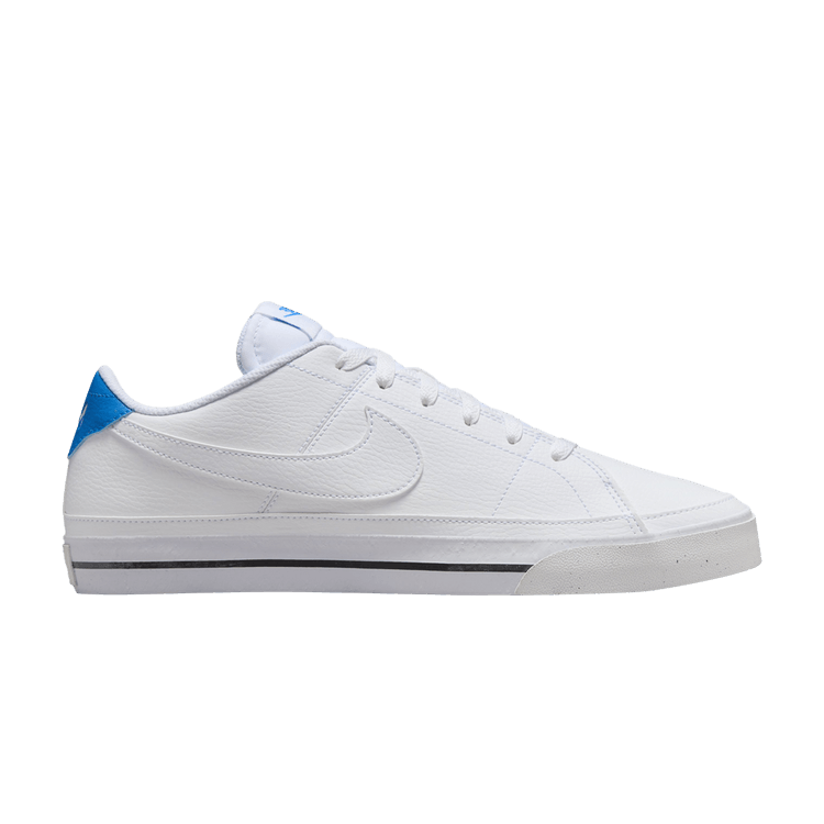 Nike Court Legacy Next Nature 'White Photo Blue' — White/Black/Photo Blue