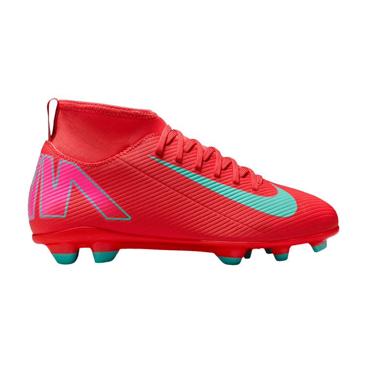 Nike Mercurial Superfly 10 Club MG GS 'Mad Energy Pack' — Ember Glow/Aurora Green