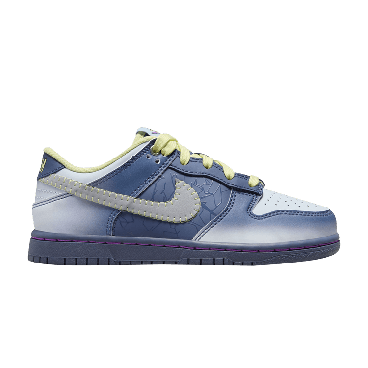 Nike Dunk Low PS 'Halloween - I am Fearless!' — Diffused Blue/Blue Tint/Luminous Green/Fuchsia Dream/Reflective Silver