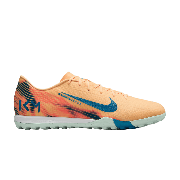 Kylian Mbappé x Nike Mercurial Vapor 16 Academy 'Melon Tint/Igloo/Neo Turquoise' — Melon Tint/Igloo/Neo Turquoise