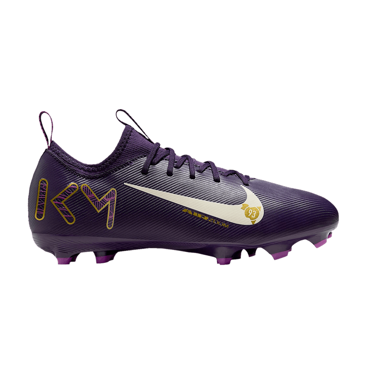 Kylian Mbappé x Nike Zoom Mercurial Vapor 16 Academy MG GS 'Grand Purple' — Grand Purple/Pale Ivory
