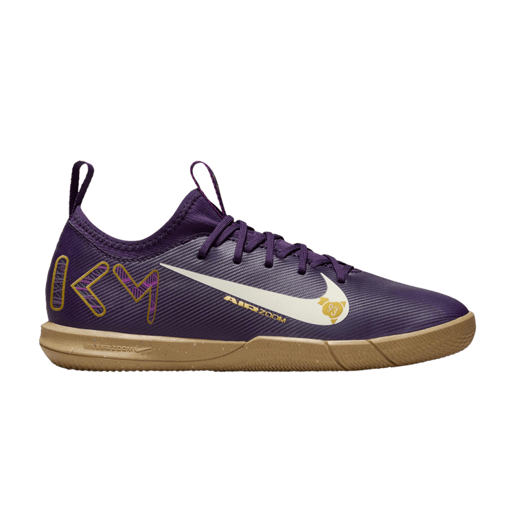 Kylian Mbappé x Nike Zoom Mercurial Vapor 16 Academy IC GS 'Grand Purple' — Grand Purple/Pale Ivory