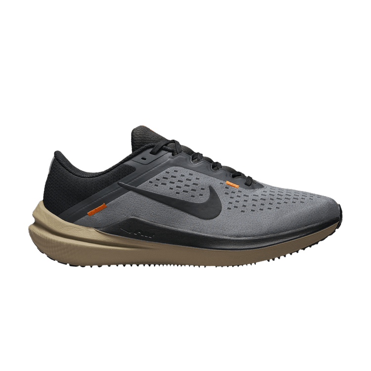 Nike Air Winflo 10 'Smoke Grey Khaki' — Smoke Grey/Safety Orange/Khaki/Black