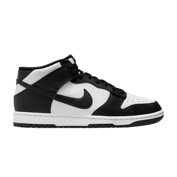 Nike Dunk Mid 'Panda' — White/Black/White/Black