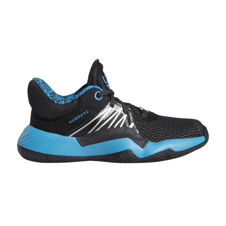 Star Wars x adidas D.O.N. Issue #1 Little Kids 'Lightsaber' — Core Black/Hi Res Aqua/Silver Metallic