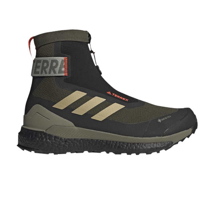 Adidas Terrex Free Hiker Cold.Rdy 'Grey Savanna' — Feather Grey/Savanna/Solar Red
