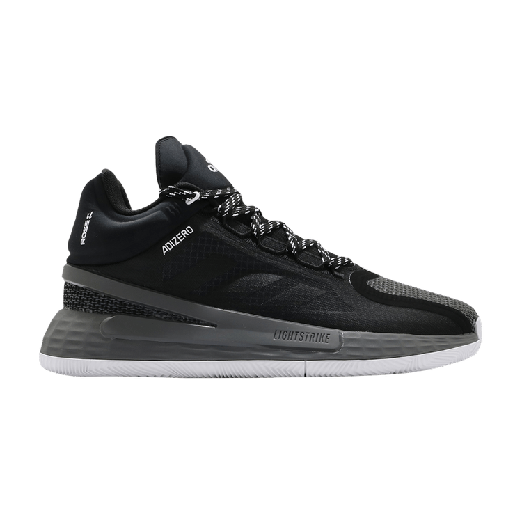 Adidas D Rose 11 'Black Grey' — Core Black/Scarlet/Grey Five
