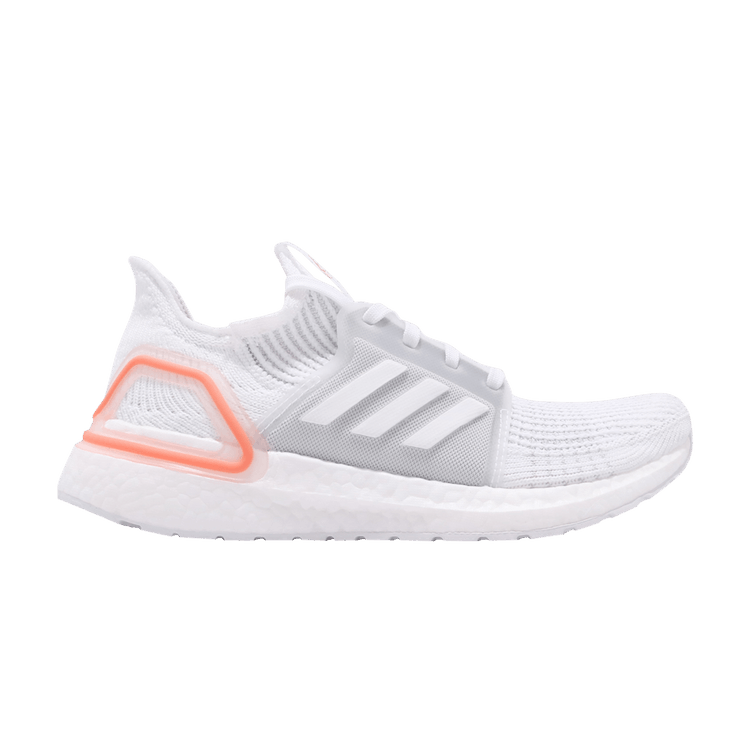 adidas Wmns UltraBoost 19 'Semi Coral' — Footwear White/Grey One/Semi Coral
