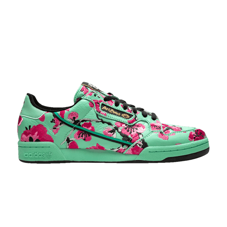Arizona x adidas Continental 80 'Green Tea With Ginseng And Honey' Sample — Vivid Berry/Core Black/Core White