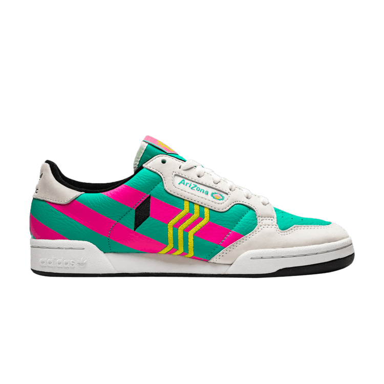 Arizona x adidas Continental 80 'Iced Tea With Lemon Flavor' — Off-White/Core Black/Crystal White/Pink/Teal
