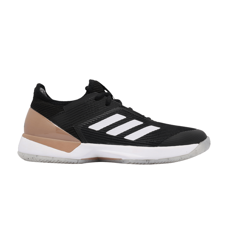 Adidas Wmns Adizero Ubersonic 3 'Black Copper Metallic' — Core Black/Cloud White/Copper Metallic