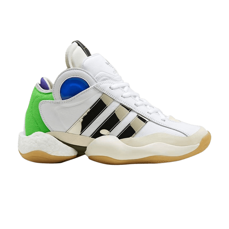 Sankuanz x adidas Crazy BYW 'Reconstructed' — Footwear White/Silver Metallic/Gum