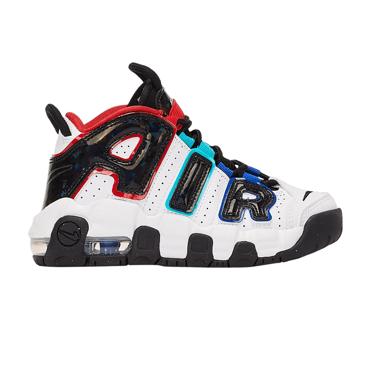 Nike Air More Uptempo CL PS 'All-Star' — White/University Red/Game Royal/Black