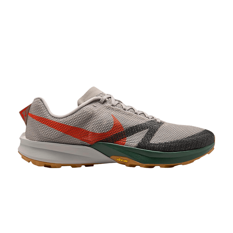Nike Kiger 10 'College Grey Bright Crimson' — College Grey/Fir/Desert Ochre/Bright Crimson