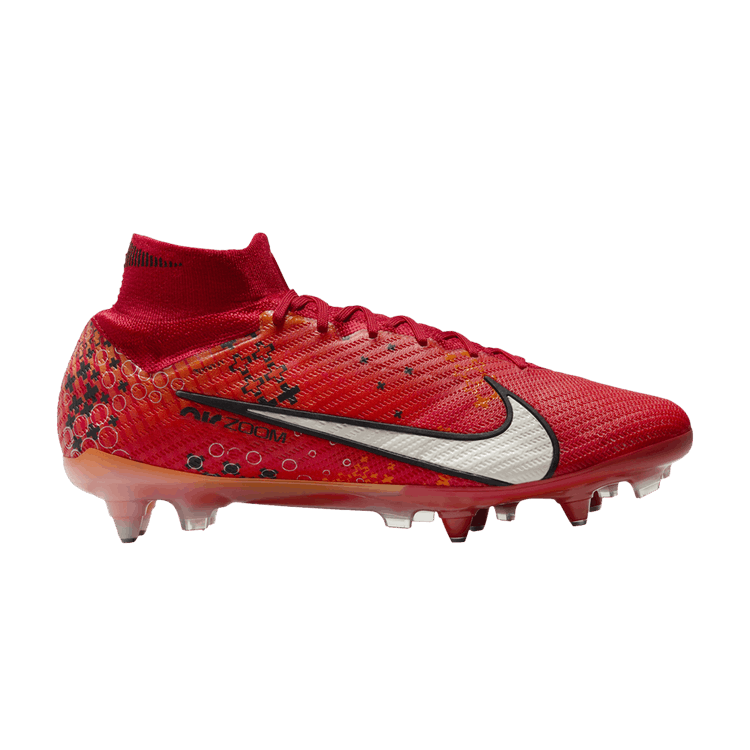 Nike Zoom Mercurial Superfly 9 Elite MDS SG Pro AC 'Dream Speed - Light Crimson' — Light Crimson/Bright Mandarin/Black/Pale Ivory