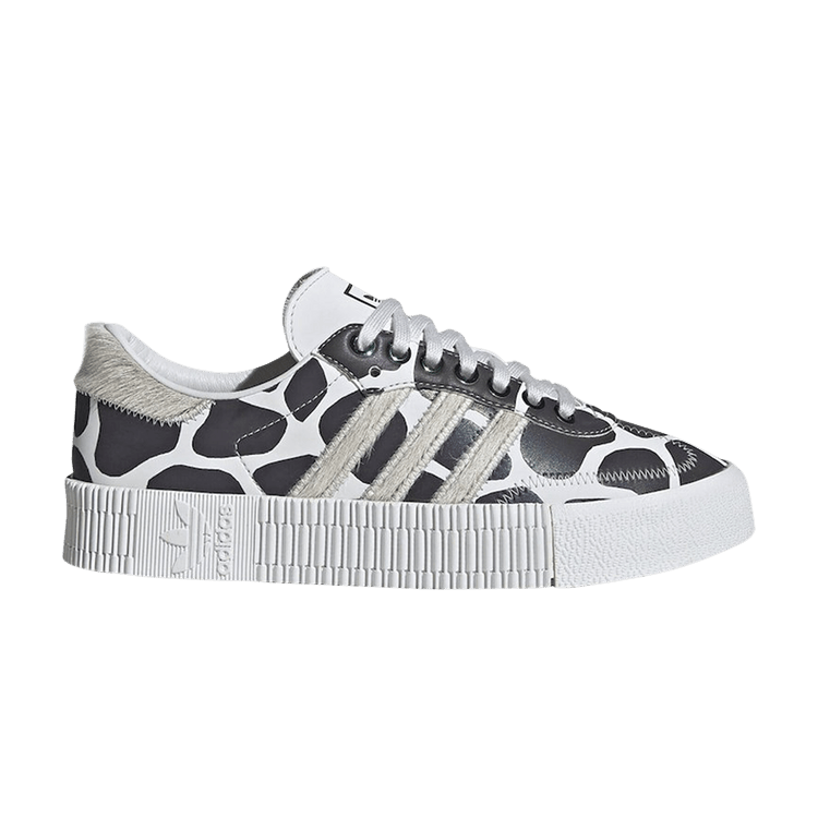 Adidas Wmns Sambarose 'Animal Pack' — Crystal White/Core Black