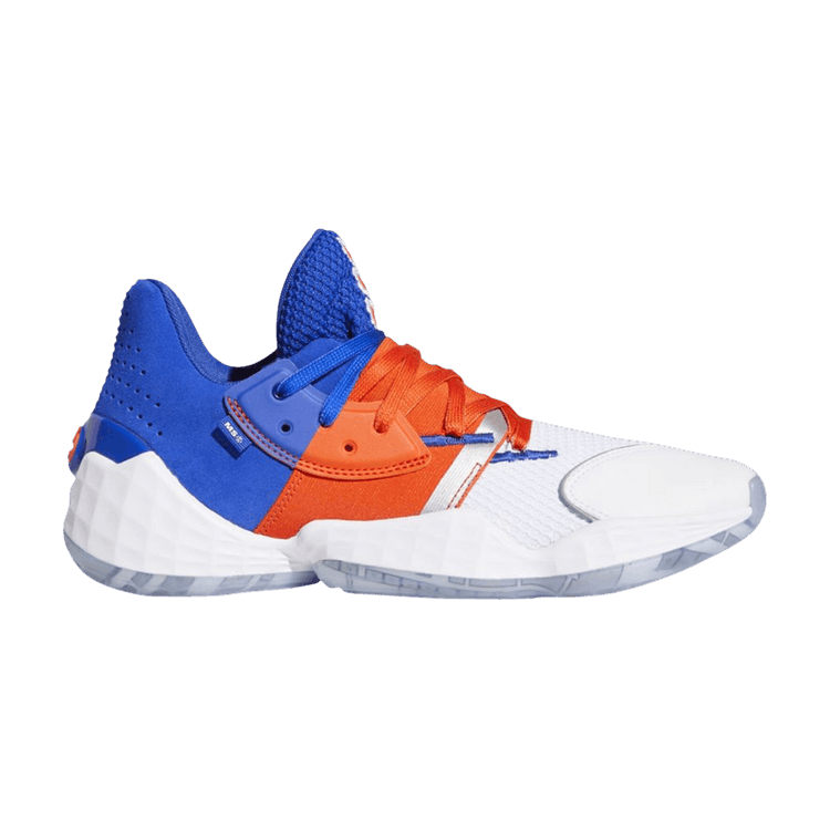 Adidas Harden Vol. 4 'Madison Square Harden' — Bold Blue/Active Orange/Footwear White