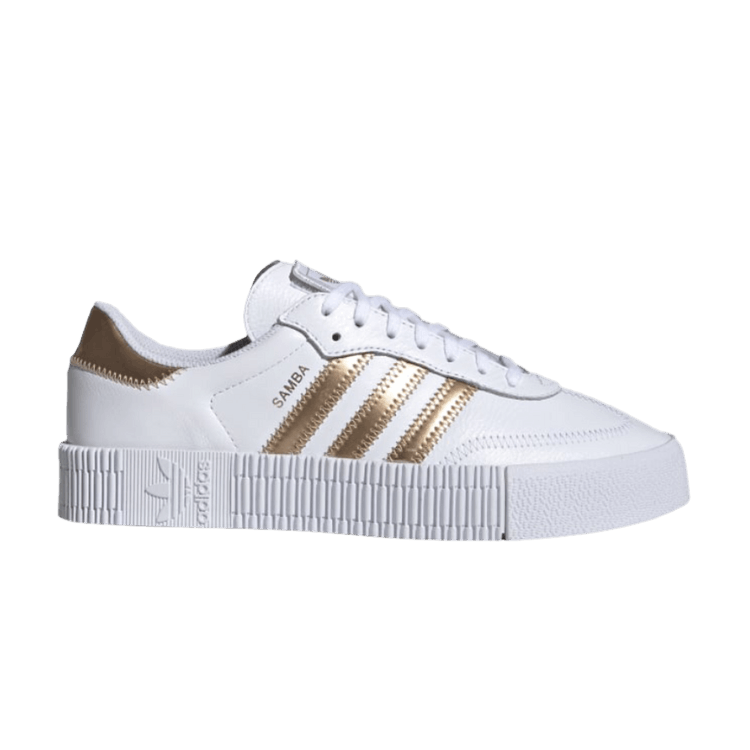 Adidas Wmns Sambarose 'White Copper Metallic' — Cloud White/Copper Metallic/Ash Pearl