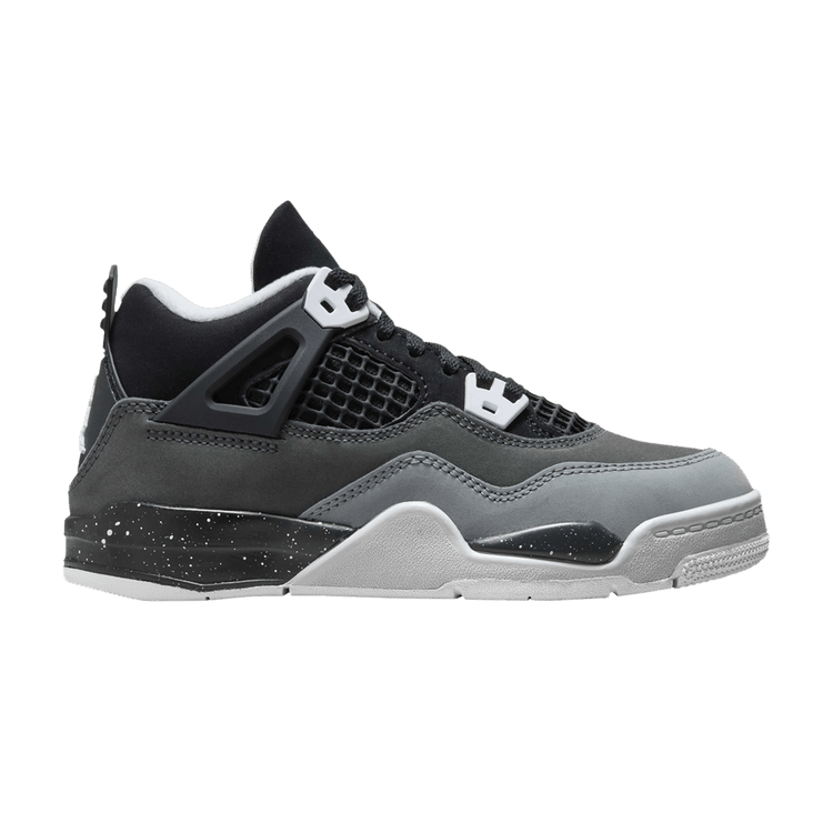 Air Jordan 4 Retro PS 'Fear' 2024 — Black/White/Anthracite/Black/Pure Platinum