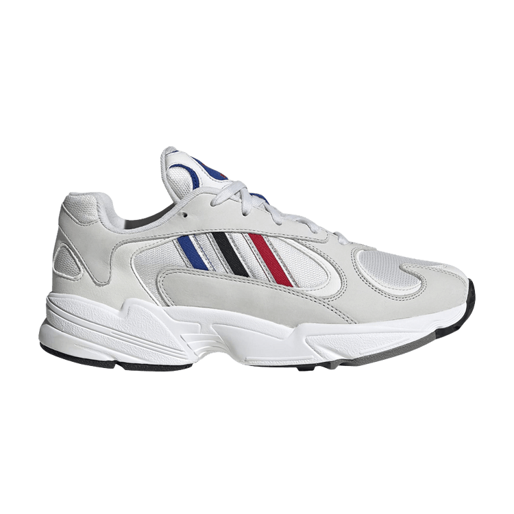 Adidas Yung-1 'White Red Blue' — Crystal White/Silver Metallic/Core Black